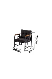 Serdemdizayn 3-1-1-masa bahçe balkon mobilyası antrasit - 3