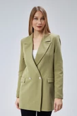 Oversize Dokuma Blazer Ceket - 11