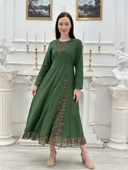 KADIN YAZLIK TESETTÜR ELBİSE - 80102 thumbnail 1