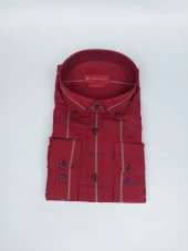 2461 Kareli Slim Fit Gömlek - 1