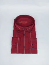 2461 Kareli Slim Fit Gömlek - 3