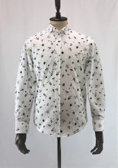 2586 Desenli Slim Fit Gömlek thumbnail 1