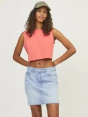 JJXX Bayan Bisiklet Yaka Kadın Crop Tişört 12224211 thumbnail 1