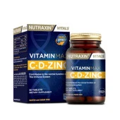 Nutraxin Vitamin Max C.D Çinko 60 Tablet - 1
