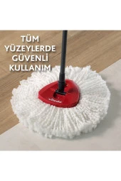 Vileda Turbo Üçgen Başlık Mikrofiber Yedek Paspas 2 Paket - 4