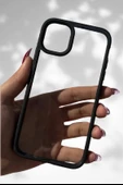 İphone 11 Tlp  Kenarları Renkli Arkası Buzlu Mable Kapak - 9