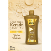 Bio Keratin Gold Argan Yağı & Keratin Onarıcı Sülfatsız Şampuan 700 ml - 1