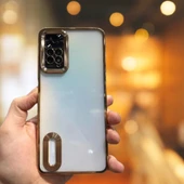 Xiaomi Redmi Note 11 Pro Yanları Renkli Lens Korumalı Logo Gösteren Tlp Mega Kılıf - 11
