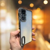 Xiaomi Redmi Note 11 Pro Yanları Renkli Lens Korumalı Logo Gösteren Tlp Mega Kılıf - 9