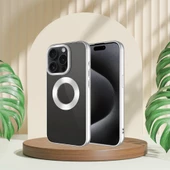 İphone 15 Pro Max Yanları Renkli Logo Gösteren Tlp Mega Kılıf - 3