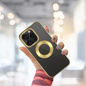 İphone 15 Pro Max Yanları Renkli Logo Gösteren Tlp Mega Kılıf - 9