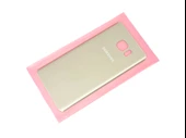 Tkgz Samsung Galaxy NOTE 5 Arka Pil Batarya Kapağı (CAM) GOLD - 1