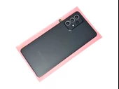 Tkgz Samsung Galaxy A72 A725 Arka Pil Batarya Kapağı (FULL Kamera Lensli) SİYAH - 1