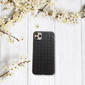 İPHONE 11 PRO MAX TLP ÖRGÜ DESENLİ SİLİKON KAPAK thumbnail 1