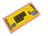 Tkgz Xiaomi Poco C40 kasa Arka Pil Batarya Kapağı SARI - 2