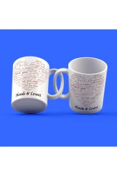Sevgililer Günü Tasarımı Çay Kahve Kupası - 1