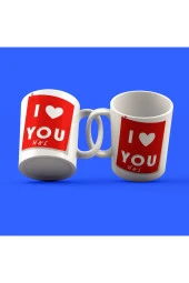 Sevgililer Günü Tasarımı Çay Kahve Kupası - 1