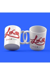 Sevgililer Günü Tasarımı Çay Kahve Kupası - 1