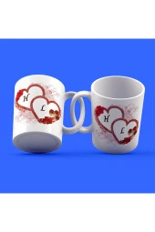 Sevgililer Günü Tasarımı Çay Kahve Kupası - 1