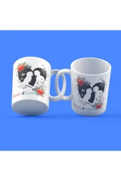 Sevgililer Günü Tasarımı Çay Kahve Kupası - 1