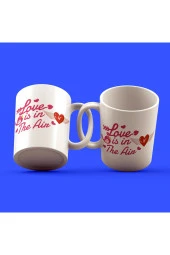 Sevgililer Günü Tasarımı Çay Kahve Kupası - 1