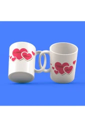 Sevgililer Günü Tasarımı Çay Kahve Kupası - 1