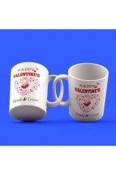 Sevgililer Günü Tasarımı Çay Kahve Kupası - 1