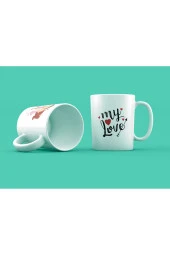 My Love Özel Tasarım Çay Kahve Kupası - 1