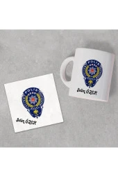 Polis Baskılı Bardak - 1