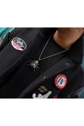 Iced Taşlı Spider Kolye - 1