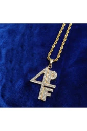 Iced Taşlı 4fp Kolye - 3