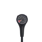 KRAKEN Gösterge Basınç Ölçer BIGLINE 63 mm Siyah Komple - 1