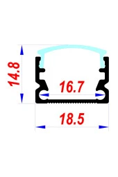 Arge Led Mutfak Dolabı ve Tezgah Üstü Sıva Üstü LED Bar 12V 4000K 200 cm - 5