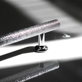 Doruk Kulp Mutfak Mobilya Dolabı Çekmece Dolap Kapak Kulpları Kulpu Kulbu Krom Renk 96 mm Metal thumbnail 2