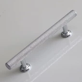 Doruk Kulp Mutfak Mobilya Dolabı Çekmece Dolap Kapak Kulpları Kulpu Kulbu Krom Renk 96 mm Metal thumbnail 3