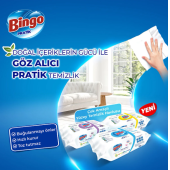 Bingo Pratik Yüzey Temizlik Havlusu Arap Sabunu Katkılı Lavanta 96x3 (288 YAPRAK) - 7
