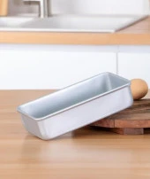 Acar Mate Alüminyum Baton Kek Kalıbı 24 cm MOON-05771 - 1