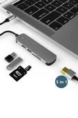 Torima 3 Port 3.0 Usb 2 Sd Card Hub YD-38 - 6