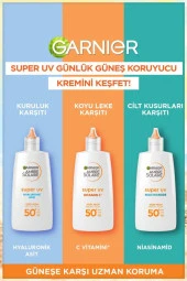 Garnier Ambre Solaire Super UV C Vitamini Koyu Leke Karşıtı Fluid Krem SPF50+ 40ML - 7