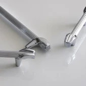 Duru 224 mm Metal Kulp Mutfak Mobilya Dolabı Çekmece Dolap Kulpları Kapak Kulbu Kulpu Krom Renk thumbnail 2