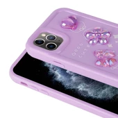 Apple iPhone 11 Pro Max Kılıf Kabartma Figürlü Parlak Toys Silikon Kapak - 3