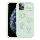 Apple iPhone 11 Pro Max Kılıf Kabartma Figürlü Parlak Toys Silikon Kapak - 7