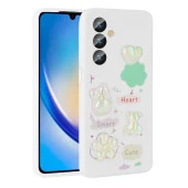 Samsung Galaxy A14 5G Kılıf Kabartma Figürlü Parlak Toys Silikon Kapak - 7