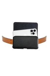 Iphone 12 Pro Max / 13 Pro Max / 14 Pro Max / 14 Plus Kemer Kılıfı Bel Telefon Kapaklı Kılıf thumbnail 1