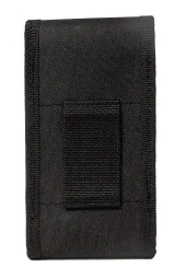 Kanvas Kumaş Cırtlı Kapaklı Kemere Takılan Telefon Kılıfı thumbnail 4