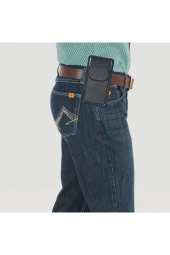 Kemere Takılan Telefon Kılıfı Dik Bel Kemer Kılıfı Kapaklı Mıknatıslı 17.2 X 8.3 Cm - 3