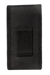 General Mobile Gm5 Plus Uyumlu Kanvas Kumaş Cırt Kapaklı Kemere Takılan Telefon Kılıfı - 4