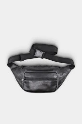 Hakiki Deri Siyah Freebag - Bel Çantası & Göğüs Çantası - 5