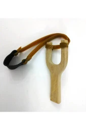 Kahverengi Ağaç Saplı Kuş Lastiği - 1