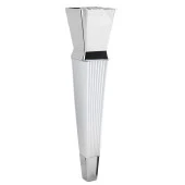 Mobilya Oturma Grubu Kanepe Sehpa TV Ünitesi Koltuk Ayağı Baza Ayakları Beyaz Krom 26 cm thumbnail 6